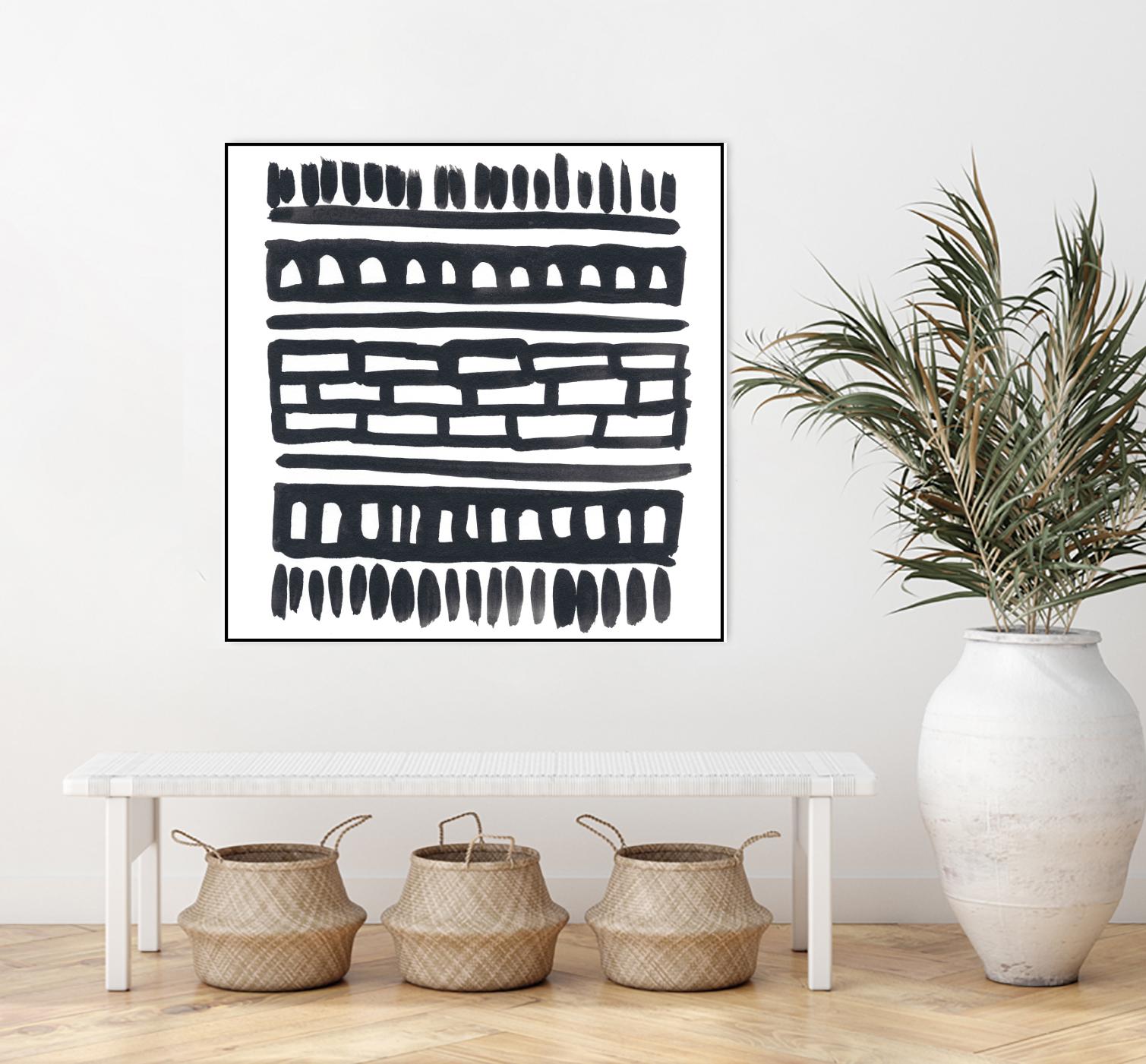 Weft III by June Erica Vess on GIANT ART - black abstract