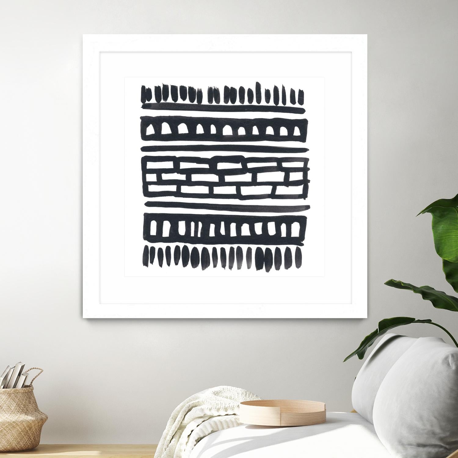 Weft III by June Erica Vess on GIANT ART - black abstract