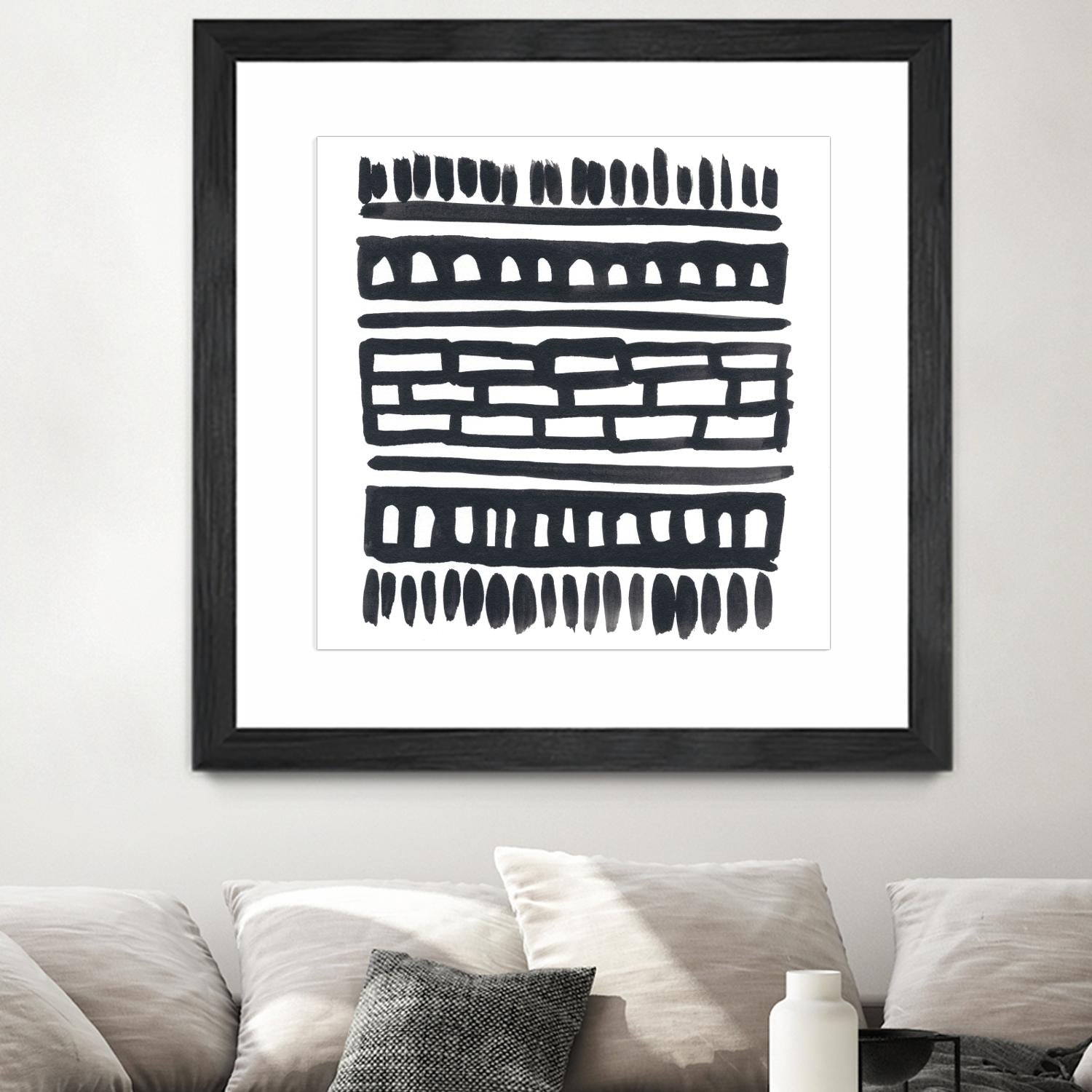 Weft III by June Erica Vess on GIANT ART - black abstract