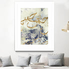 Arabic Encaustic I by Jennifer Goldberger on GIANT ART - abstract