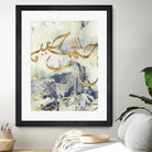 Arabic Encaustic I by Jennifer Goldberger on GIANT ART - abstract