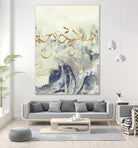 Arabic Encaustic II by Jennifer Goldberger on GIANT ART - abstract