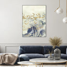 Arabic Encaustic II by Jennifer Goldberger on GIANT ART - abstract