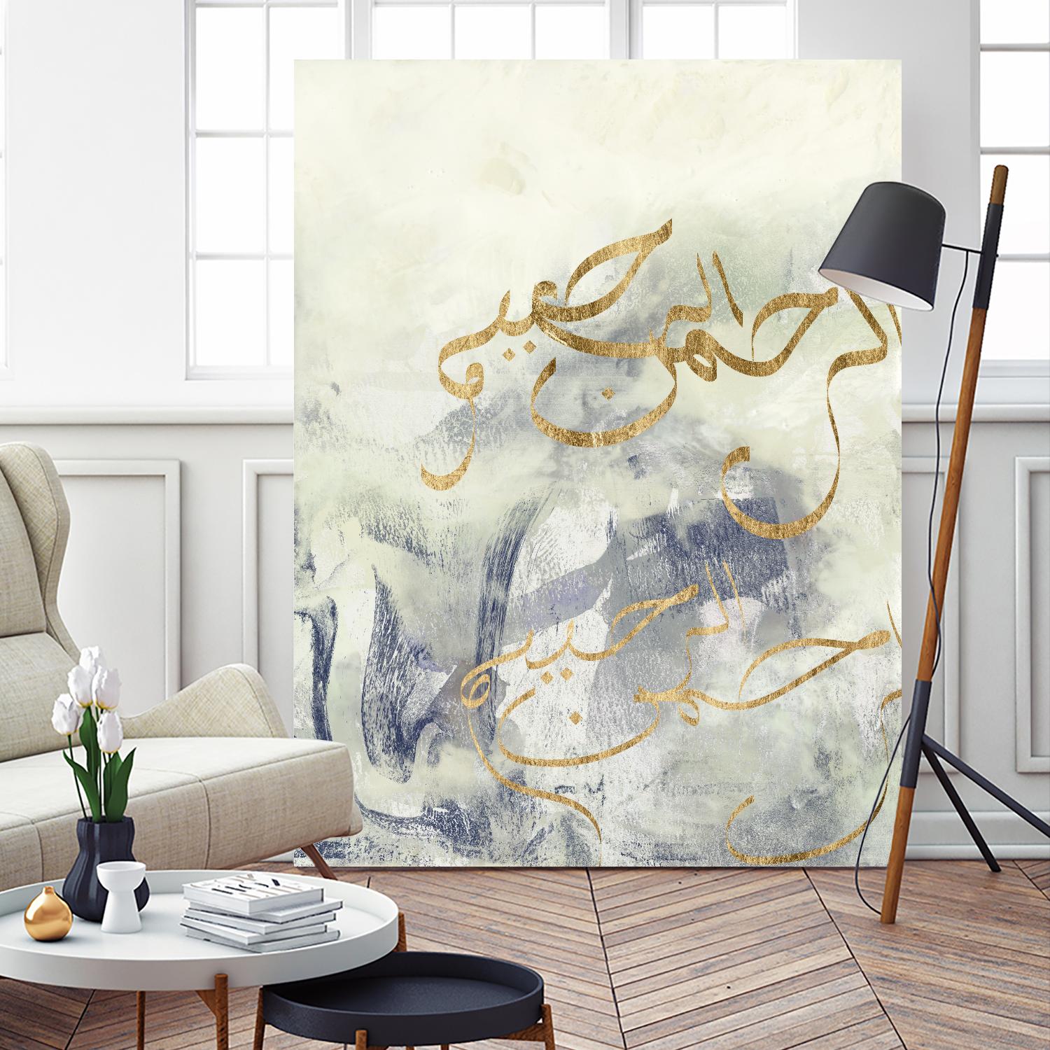 Arabic Encaustic IV by Jennifer Goldberger on GIANT ART - abstract