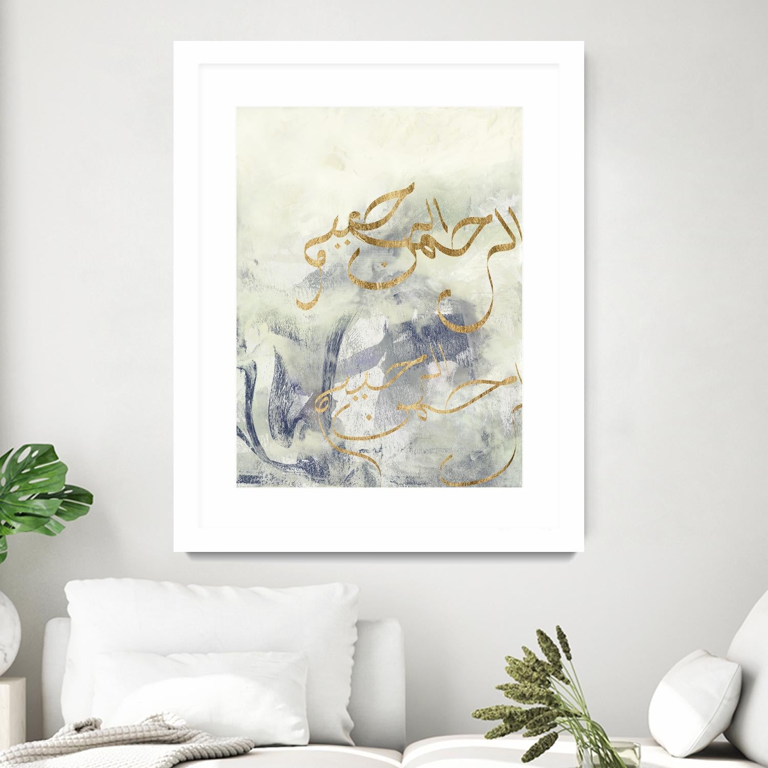 Arabic Encaustic IV by Jennifer Goldberger on GIANT ART - abstract