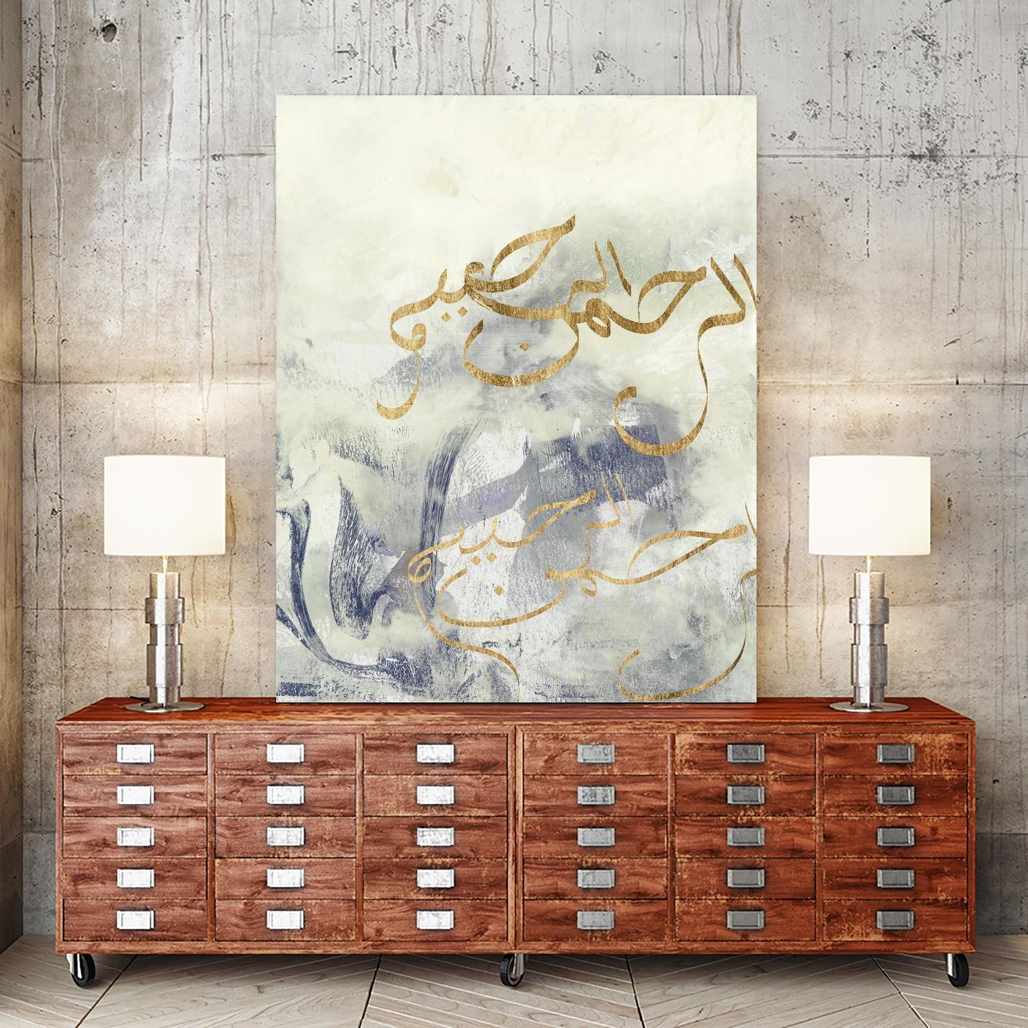 Arabic Encaustic IV by Jennifer Goldberger on GIANT ART - abstract