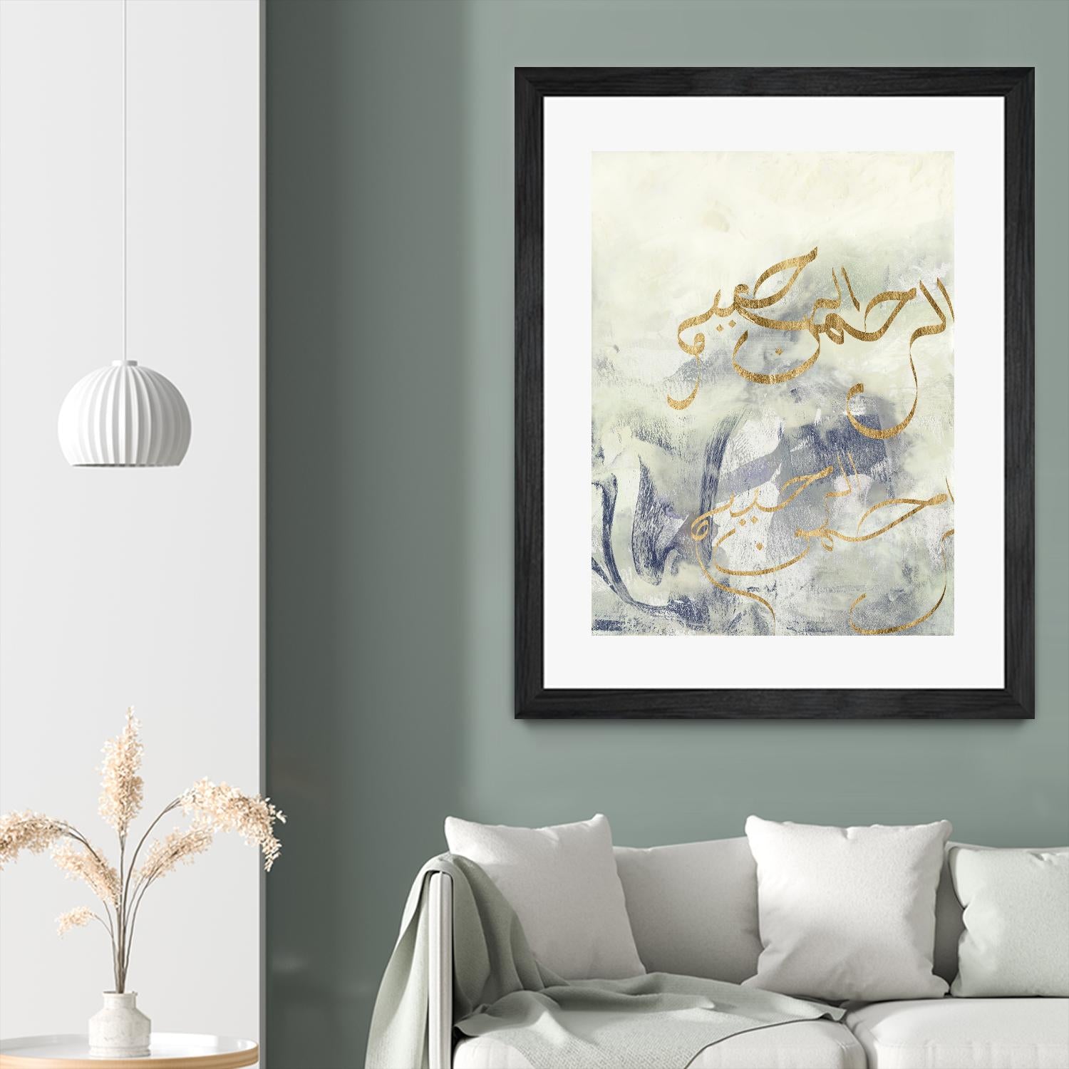 Arabic Encaustic IV by Jennifer Goldberger on GIANT ART - abstract