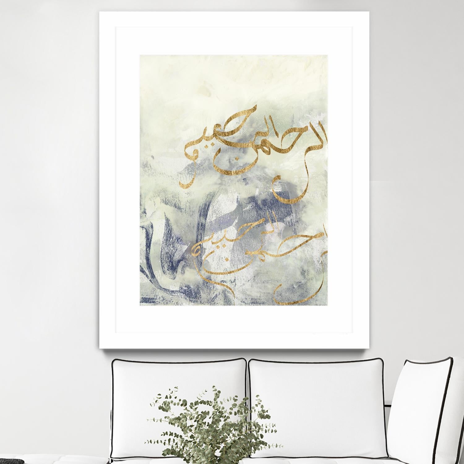 Arabic Encaustic IV by Jennifer Goldberger on GIANT ART - abstract