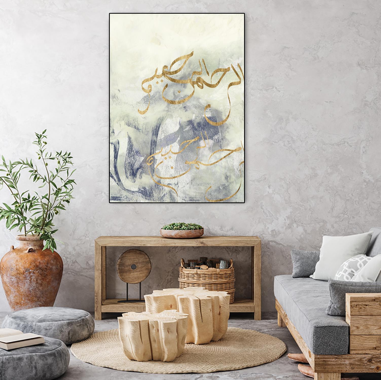 Arabic Encaustic IV by Jennifer Goldberger on GIANT ART - abstract