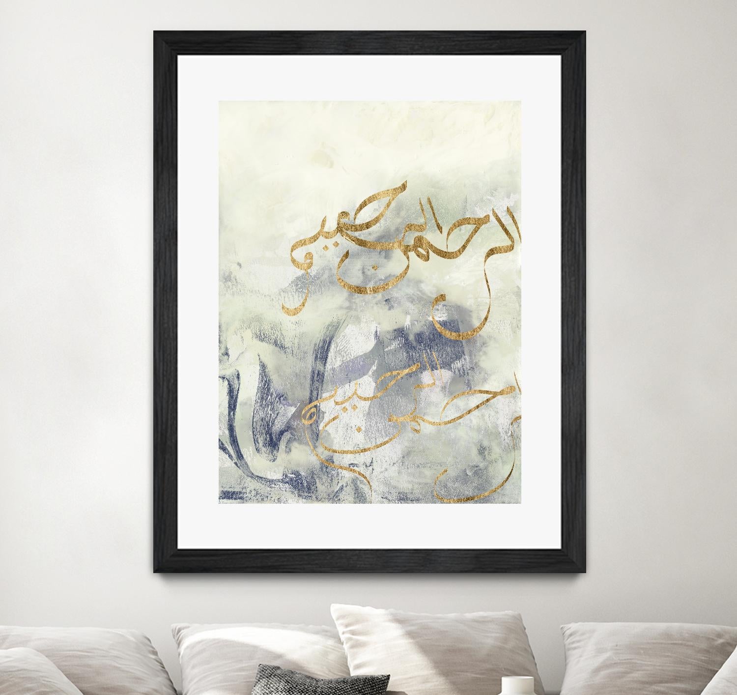 Arabic Encaustic IV by Jennifer Goldberger on GIANT ART - abstract