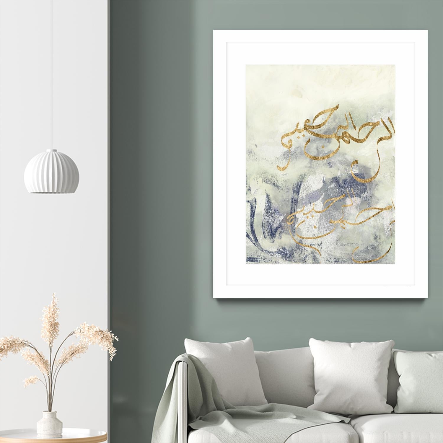 Arabic Encaustic IV by Jennifer Goldberger on GIANT ART - abstract