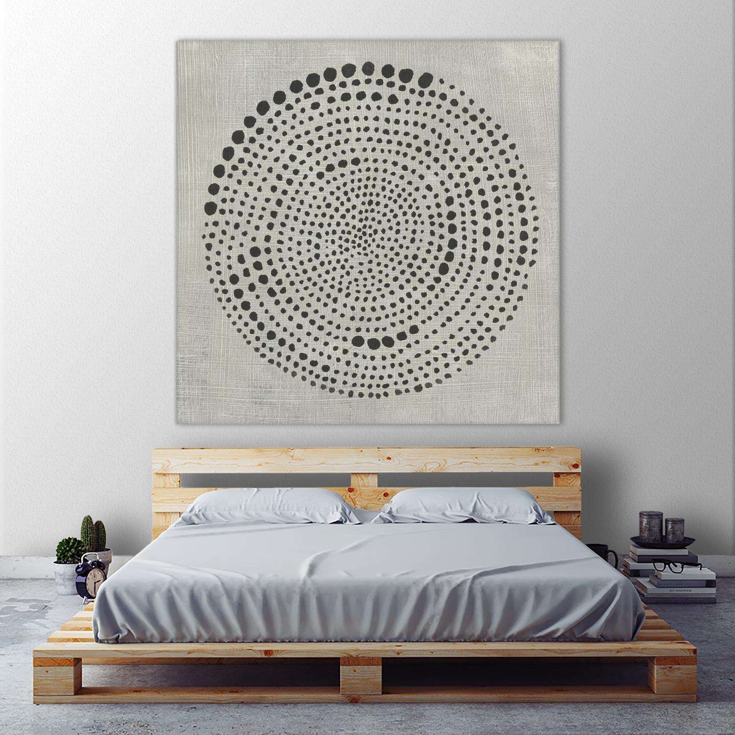 Mythos II by Chariklia Zarris on GIANT ART - black black & white circle