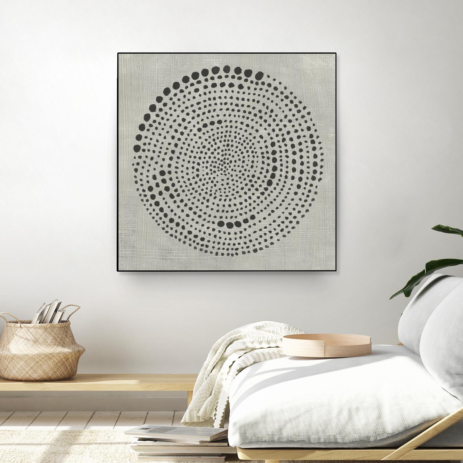 Mythos II by Chariklia Zarris on GIANT ART - black black & white circle