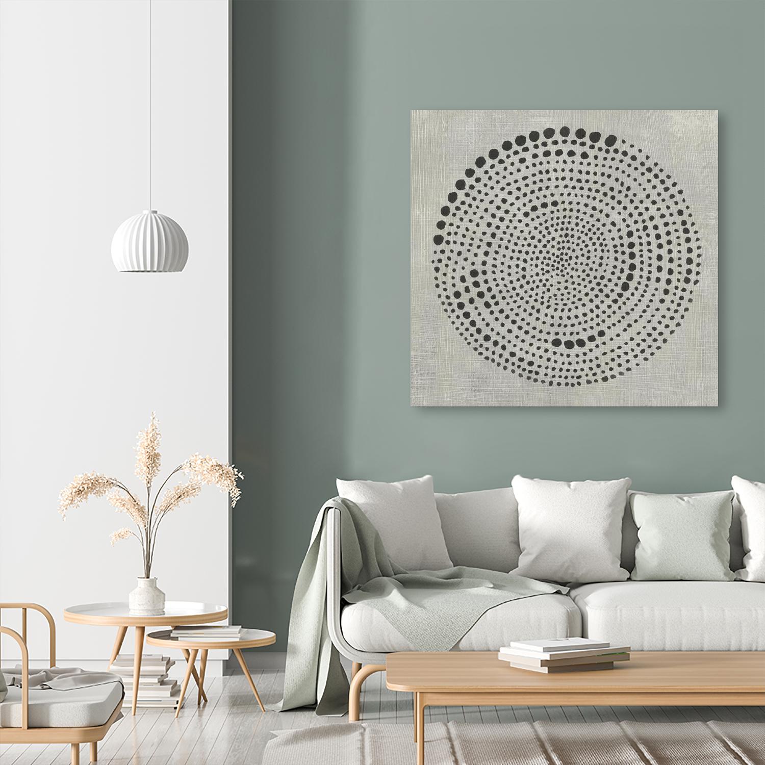 Mythos II by Chariklia Zarris on GIANT ART - black black & white circle