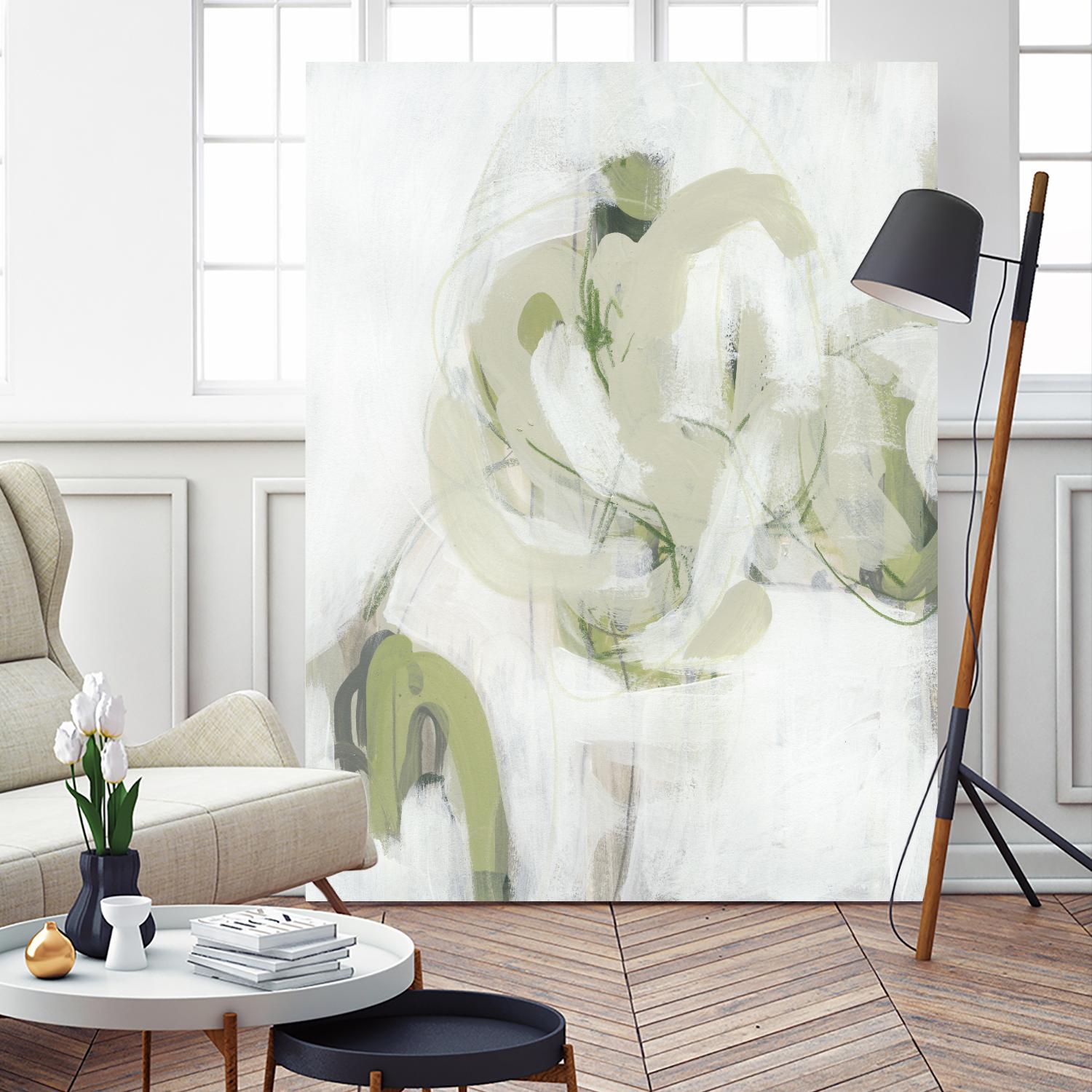 Verge I by June Erica Vess on GIANT ART - green abstract