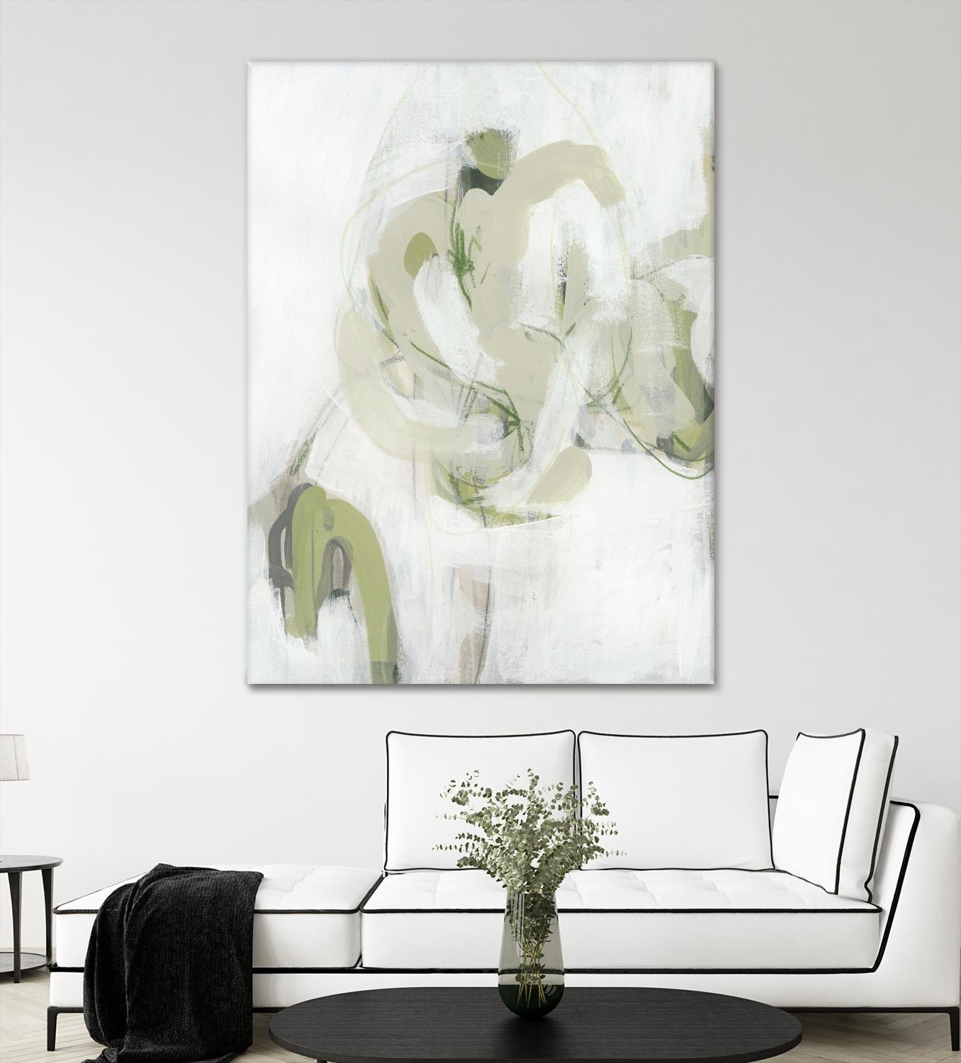 Verge I by June Erica Vess on GIANT ART - green abstract