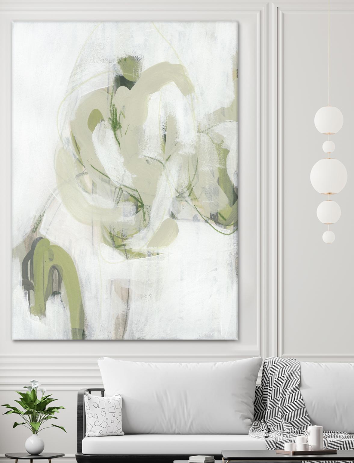 Verge I by June Erica Vess on GIANT ART - green abstract