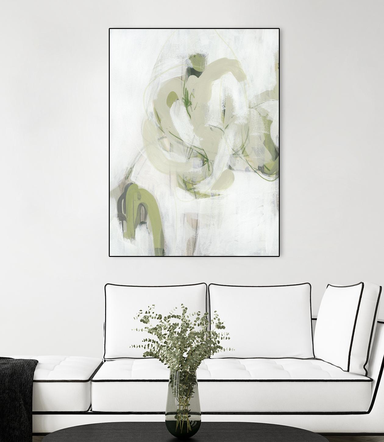 Verge I by June Erica Vess on GIANT ART - green abstract
