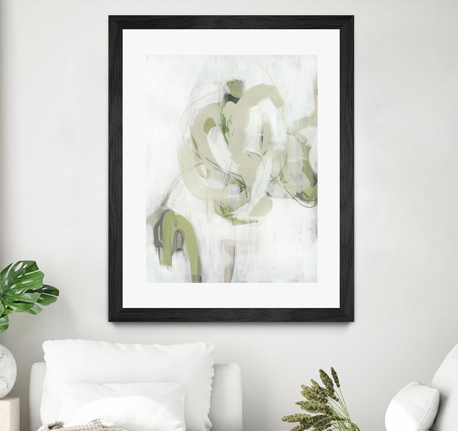 Verge I by June Erica Vess on GIANT ART - green abstract