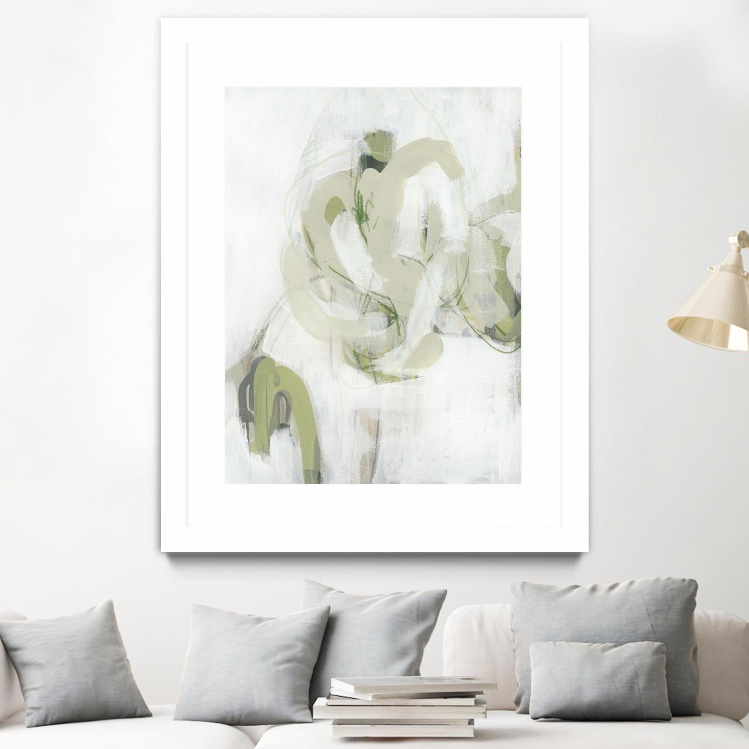 Verge I by June Erica Vess on GIANT ART - green abstract