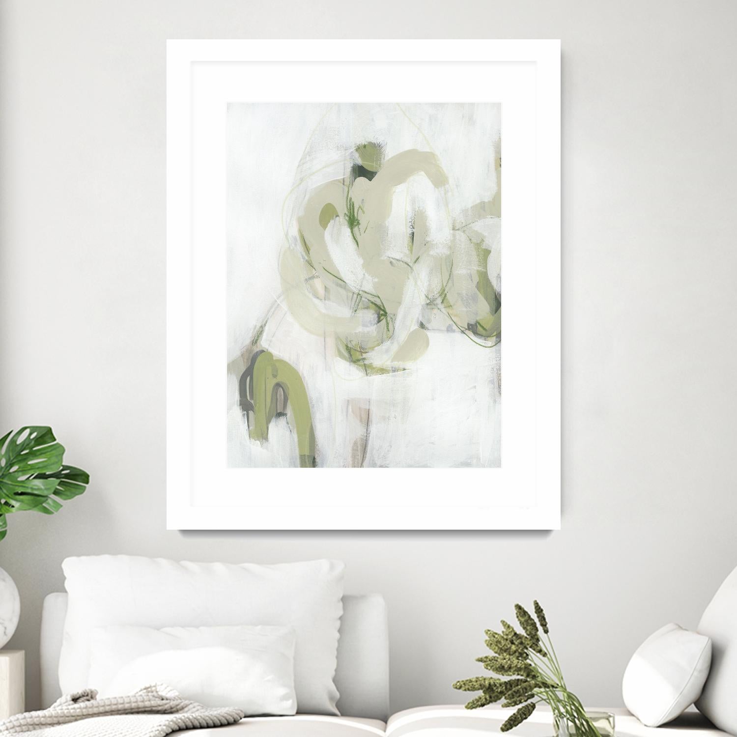 Verge I by June Erica Vess on GIANT ART - green abstract