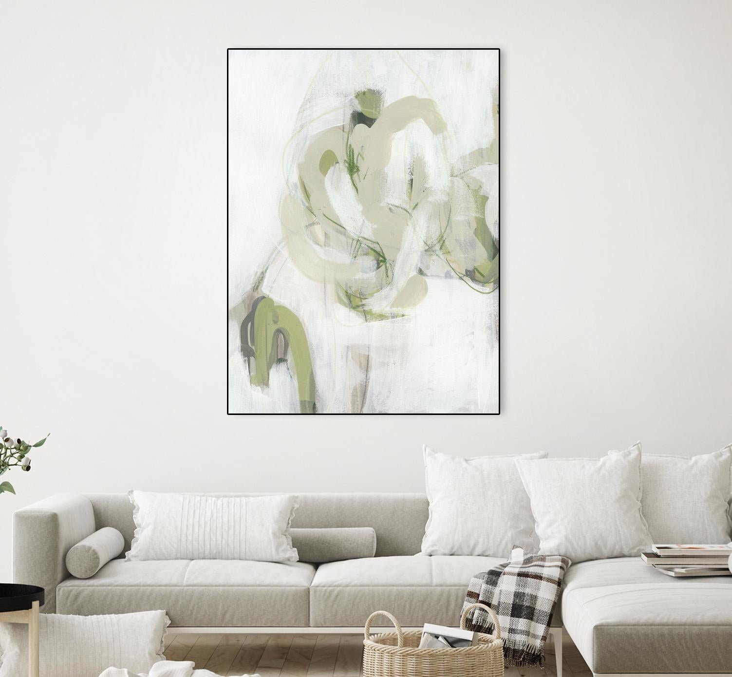 Verge I by June Erica Vess on GIANT ART - green abstract