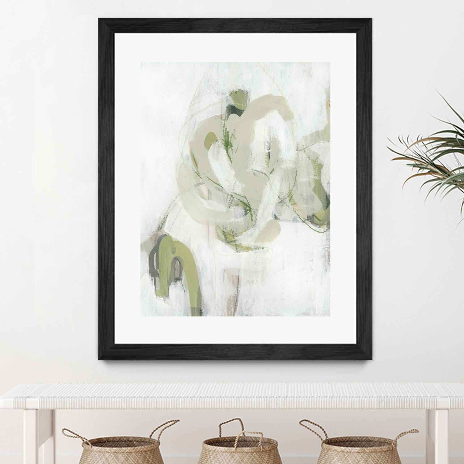 Verge I by June Erica Vess on GIANT ART - green abstract