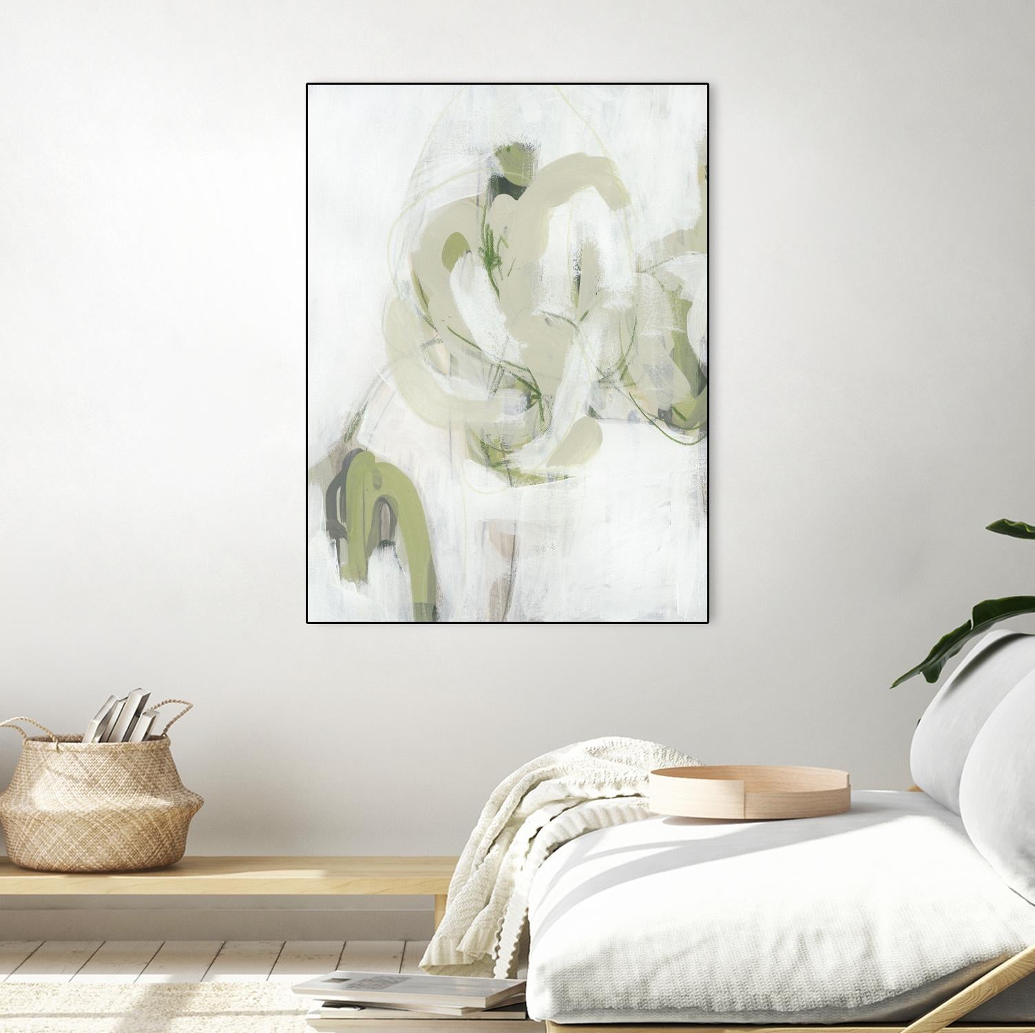 Verge I by June Erica Vess on GIANT ART - green abstract