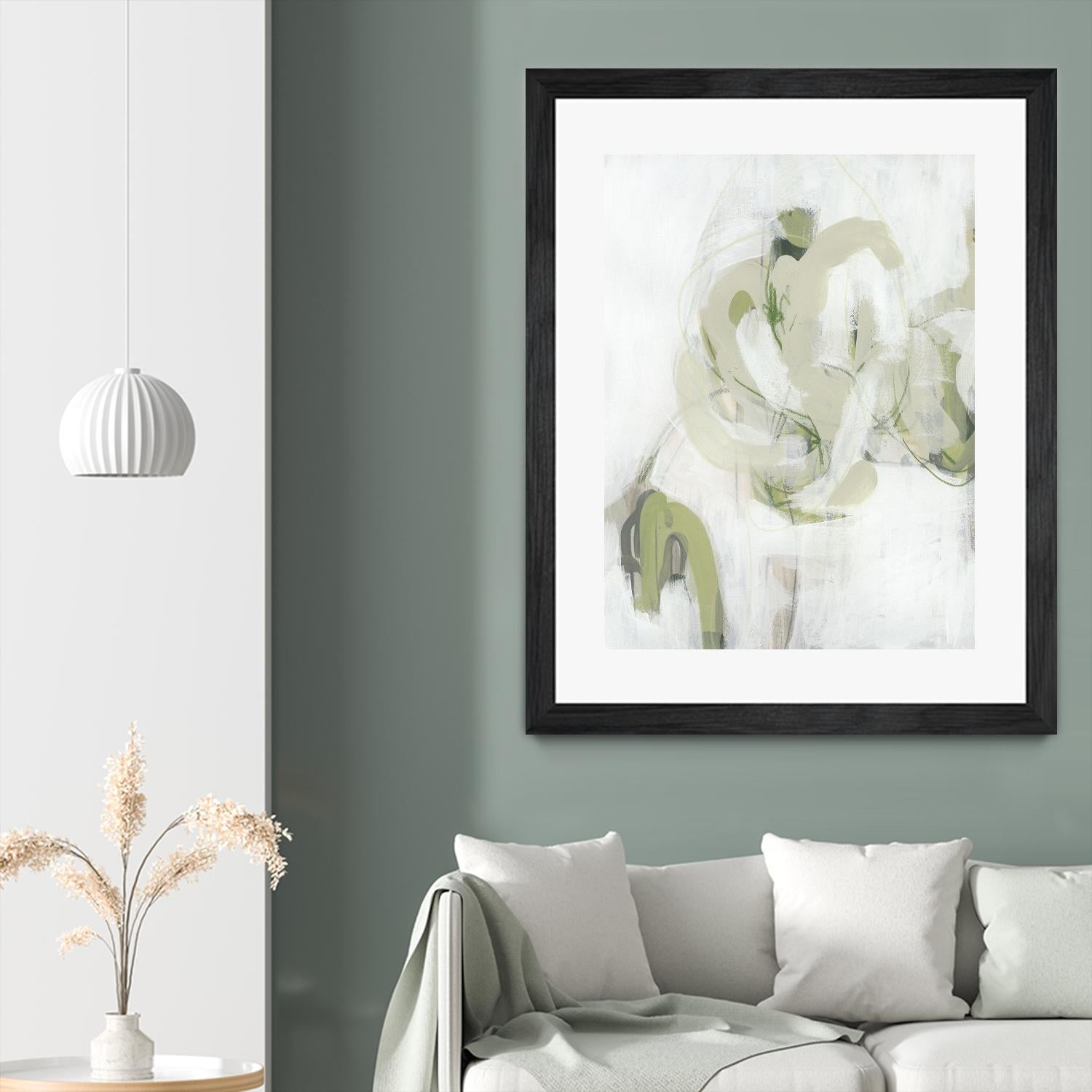 Verge I by June Erica Vess on GIANT ART - green abstract