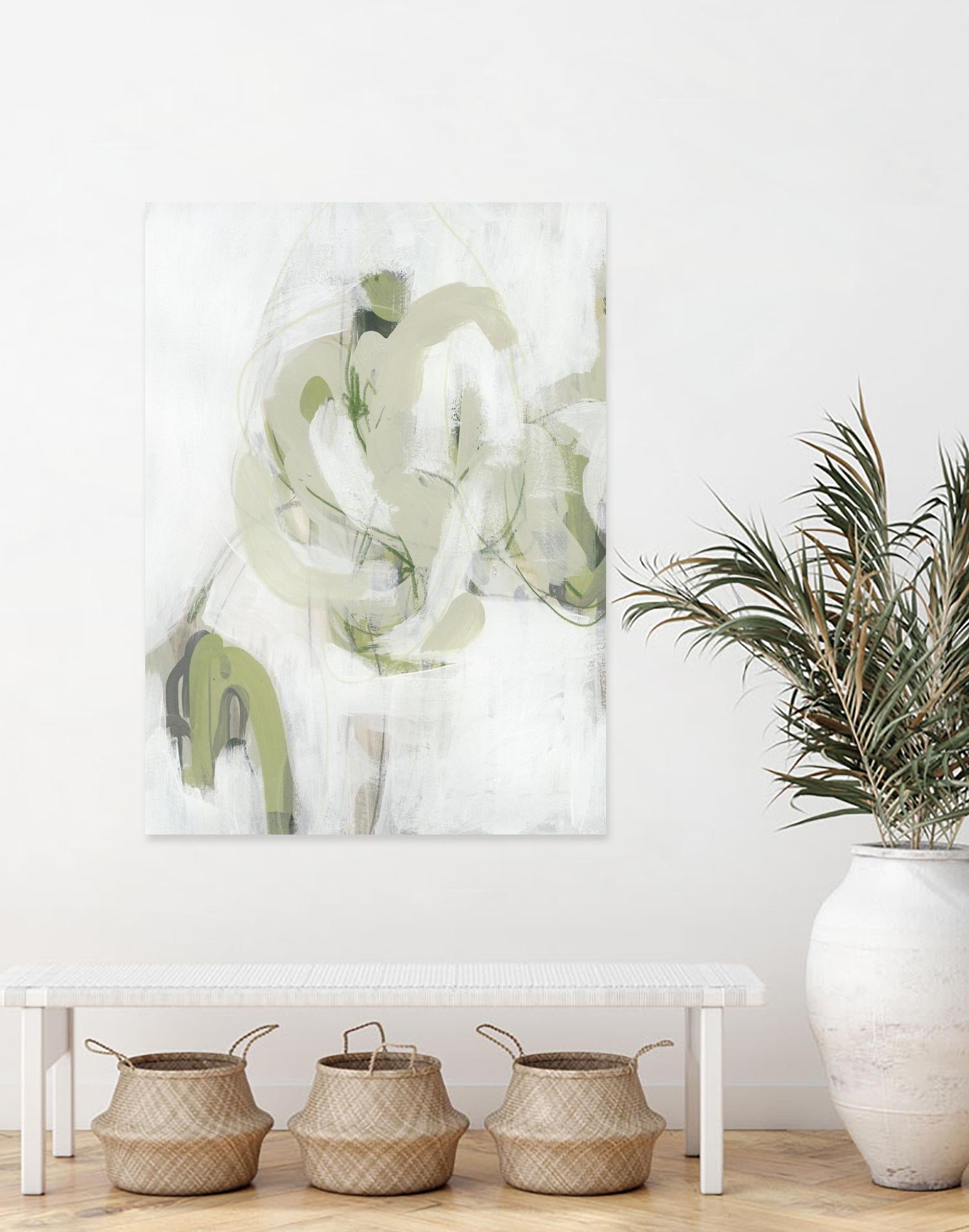 Verge I by June Erica Vess on GIANT ART - green abstract