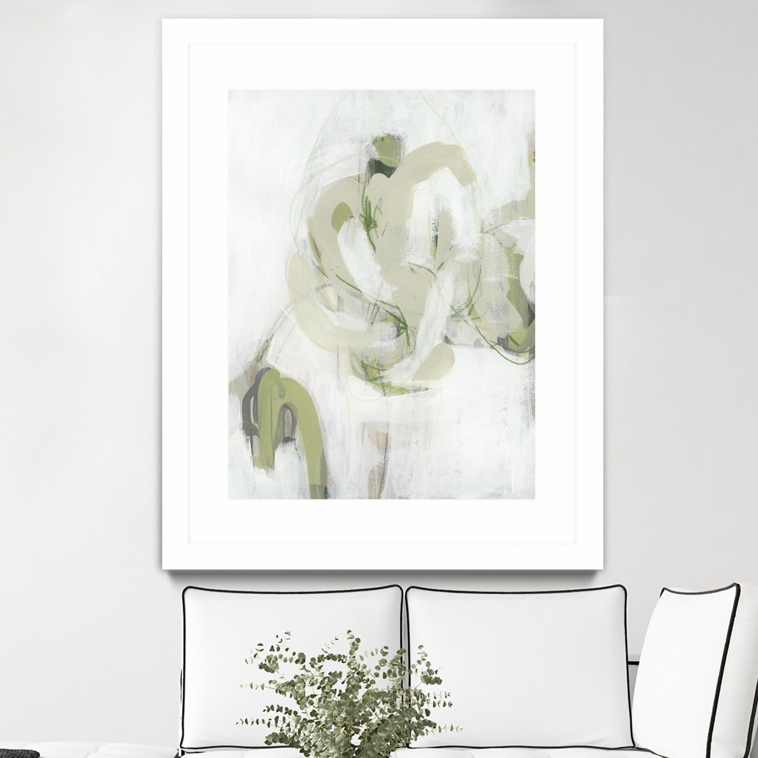 Verge I by June Erica Vess on GIANT ART - green abstract