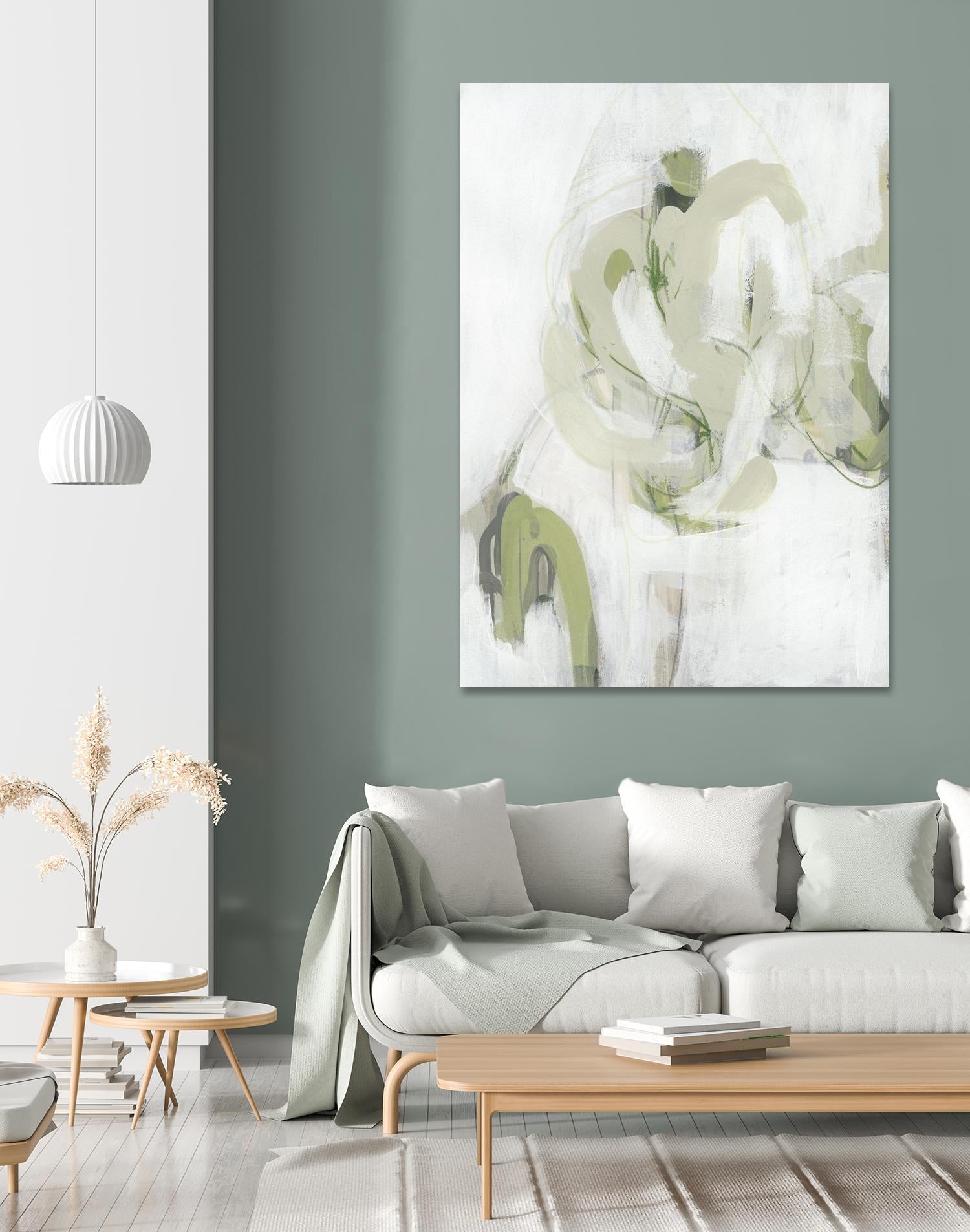 Verge I by June Erica Vess on GIANT ART - green abstract