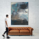 Umbra I by Sue Jachimiec on GIANT ART - blue abstract