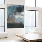 Umbra I by Sue Jachimiec on GIANT ART - blue abstract