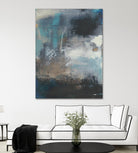 Umbra I by Sue Jachimiec on GIANT ART - blue abstract