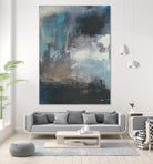 Umbra I by Sue Jachimiec on GIANT ART - blue abstract