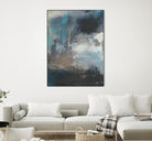 Umbra I by Sue Jachimiec on GIANT ART - blue abstract