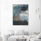 Umbra I by Sue Jachimiec on GIANT ART - blue abstract