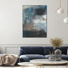 Umbra I by Sue Jachimiec on GIANT ART - blue abstract