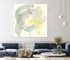 Lunar Sunrise II by June Erica Vess on GIANT ART - yellow abstract