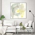 Lunar Sunrise II by June Erica Vess on GIANT ART - yellow abstract