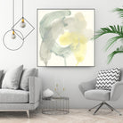 Lunar Sunrise II by June Erica Vess on GIANT ART - yellow abstract