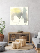 Lunar Sunrise III by June Erica Vess on GIANT ART - yellow abstract