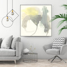 Lunar Sunrise III by June Erica Vess on GIANT ART - yellow abstract