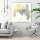 Lunar Sunrise III by June Erica Vess on GIANT ART - yellow abstract