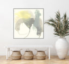 Lunar Sunrise III by June Erica Vess on GIANT ART - yellow abstract