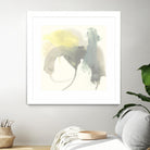 Lunar Sunrise III by June Erica Vess on GIANT ART - yellow abstract
