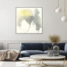 Lunar Sunrise III by June Erica Vess on GIANT ART - yellow abstract