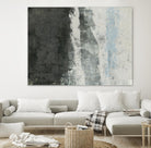 Black & Grey & Blue II by Studio W on GIANT ART - blue abstract