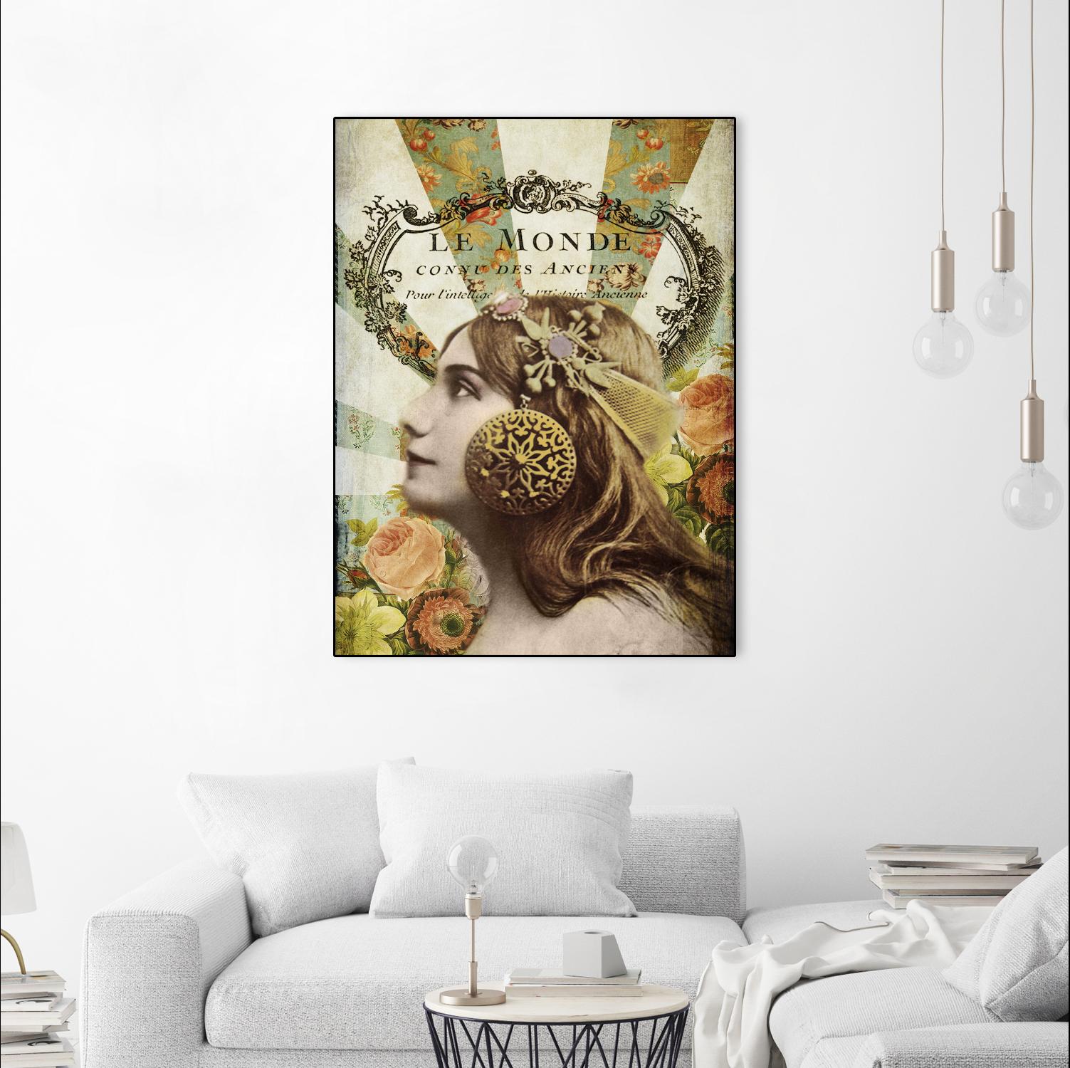 Femme Paris II by Sandy Lloyd on GIANT ART - fashion